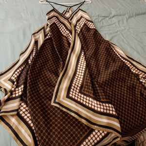 Michael Kors Sleeveless Scarf Dress